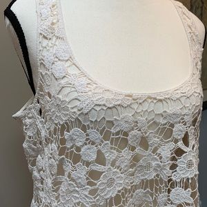 FOREVER 21 crochet tank